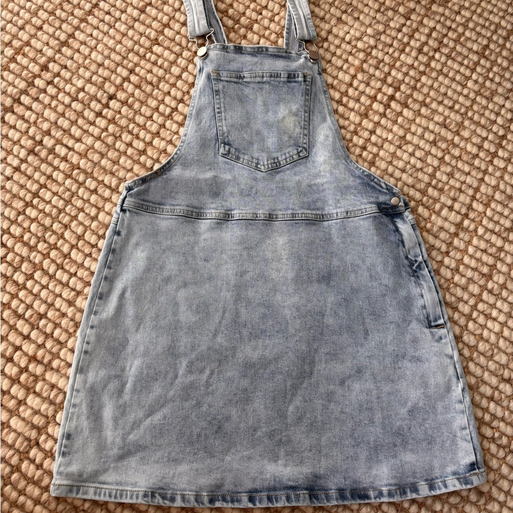 Forever 21 Jean Big Kids Overall Dress